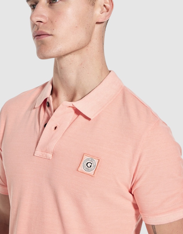 GUESS - Eco Washed Polo Shirt