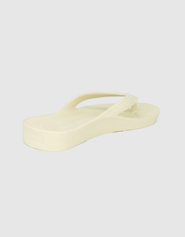 Tolu Australia - Ivory Thongs For Kids With Arch Support