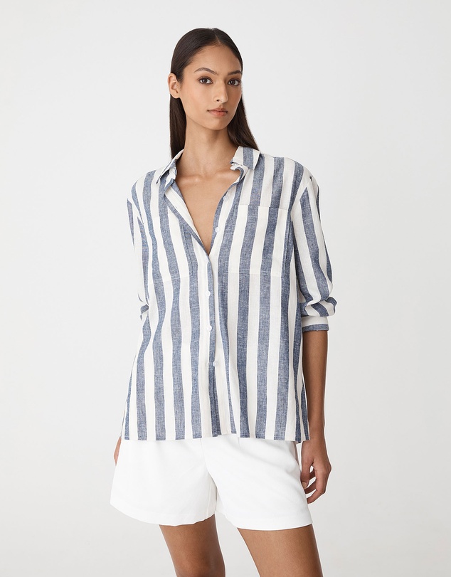 Forcast - Ikaria Linen Blend Shirt