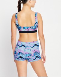 Modibodi - Teen Period Swimwear Hi Waist Short Super Absorbency