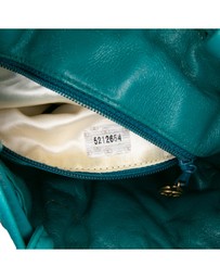 Pre-Loved by Azura Reborn - Pre-Loved Woven Lambskin Drawstring Pouch
