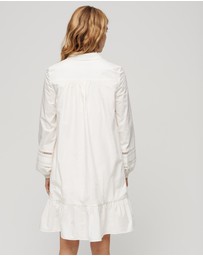 Superdry - Lace Mix Shirt Dress