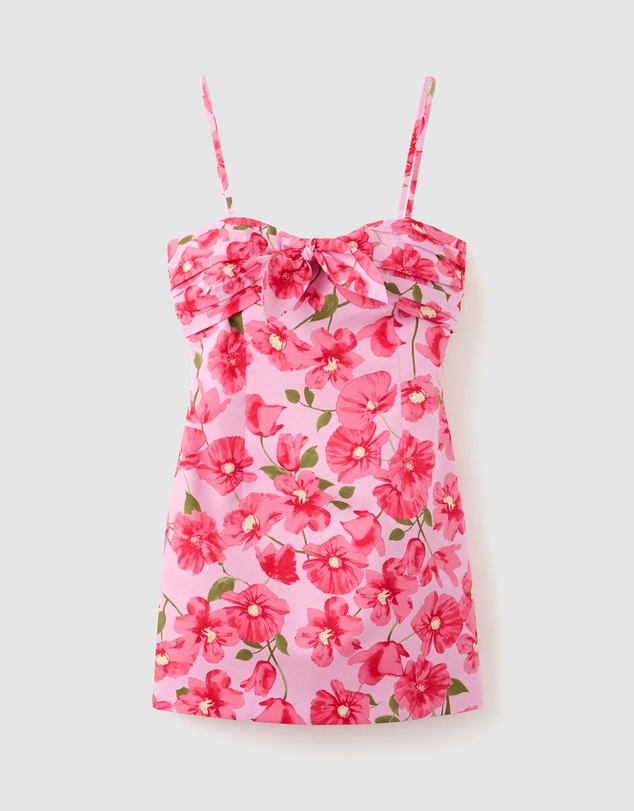 M.N.G - Bow Floral Dress