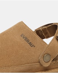 EVERAU - EverAU Ugg Sierra Cow Suede Upper House Shoes