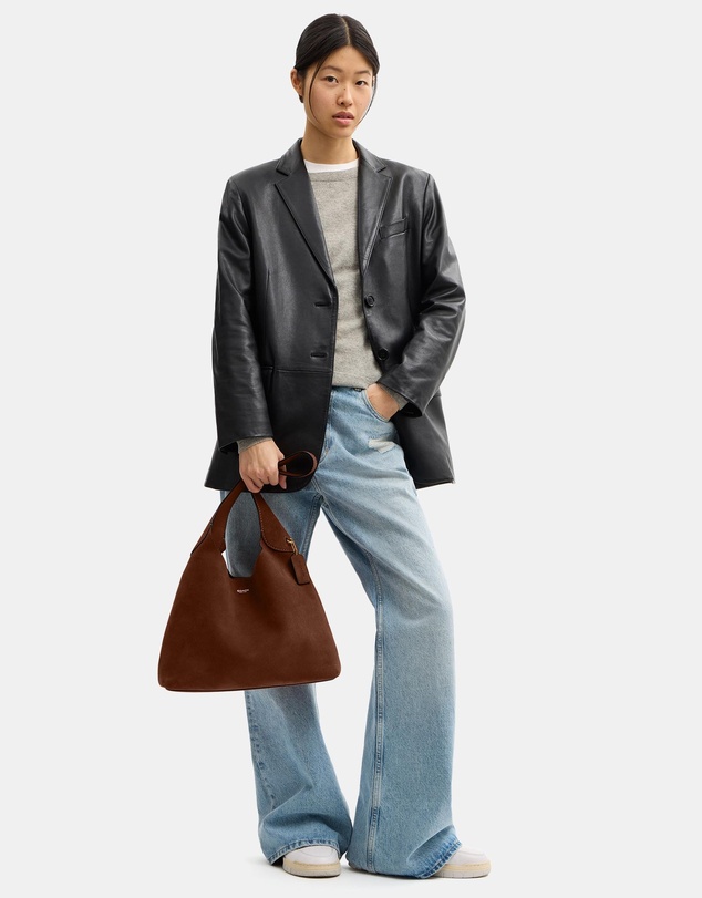 Coach - Suede Brooklyn Shoulder Bag 34