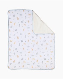 Living Textiles - Sherpa Blanket - Roam & Roar