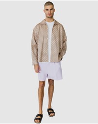 Justin Cassin - Robbie Loose Cropped Shorts
