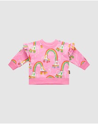 Rock Your Baby - Let The Good Times Roll Baby Jessica Frill Sweatshirt
