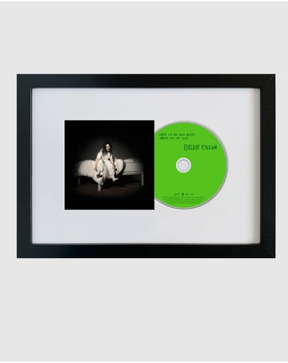 iWorld - Billie Eilish - When We All Fall Asleep Where Do We Go - CD Framed Album Art