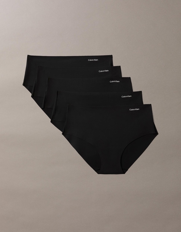 Calvin Klein - 5-Pack Invisibles Hipster Briefs