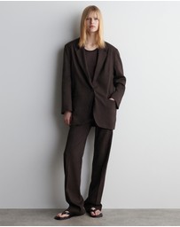 COS - Single-Breasted Linen Blazer
