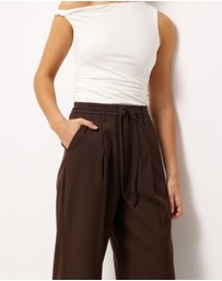 AERE - Bailey Tie Front Pants
