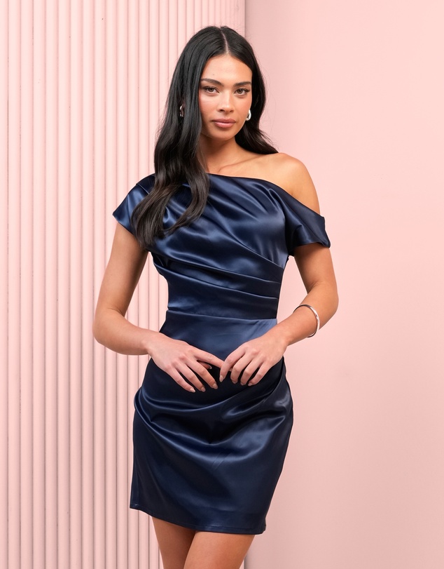 Azzurielle - Kamari Off Shoulder Mini Dress