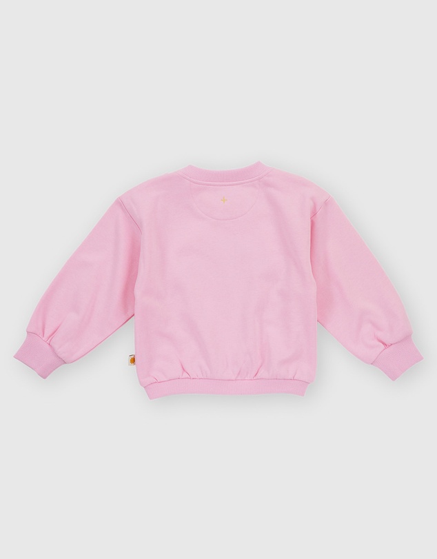 Goldie + Ace - Jumbo Strawberry Piped Sweater - Babies-Kids