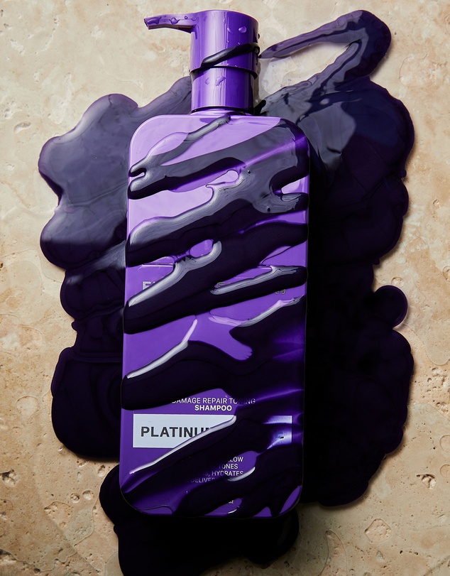 Silk Oil of Morocco - Silk Oil of Morocco x Emilee Hembrow Platinum Blonde Damage Repair Toning Shampoo