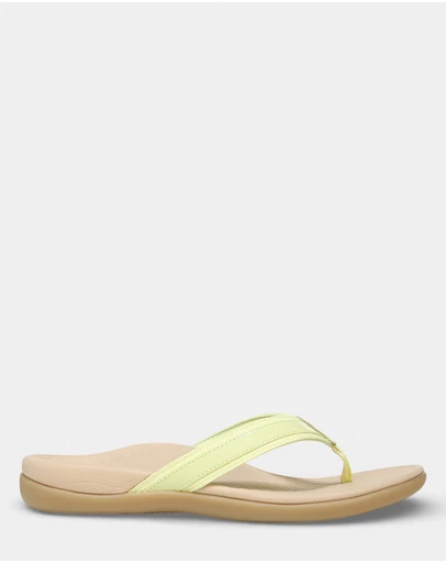 Vionic - Islander Toe Post Sandal - Pale Lime