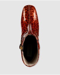 Habbot - Moor Heeled Ankle Boots