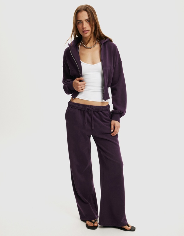 Cotton On - OVERSIZED ZIP THROUGH HOODIE