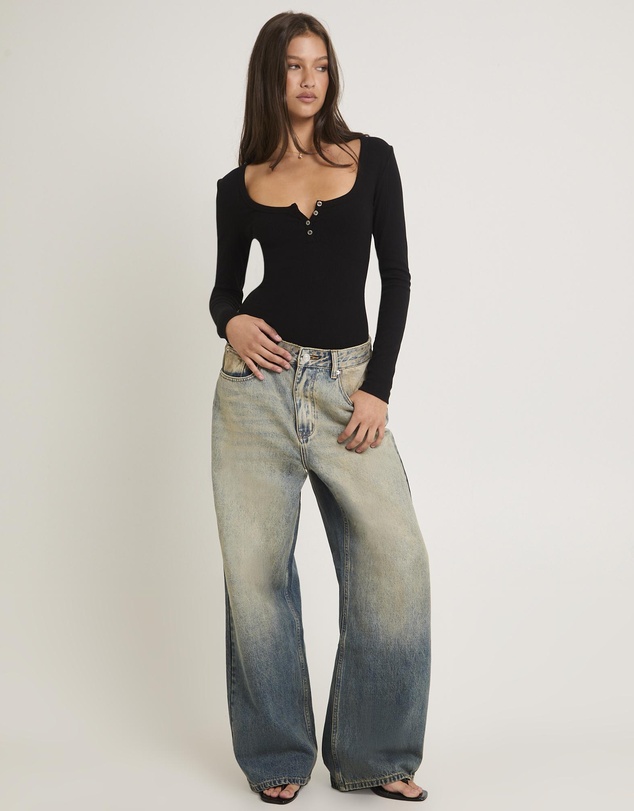 Insight - Rez Maxi Baggy Denim Jeans