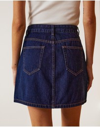 Atmos&Here - Rina Denim Mini Skirt