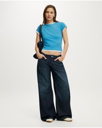 Cotton On - Low Rise Wide Jean