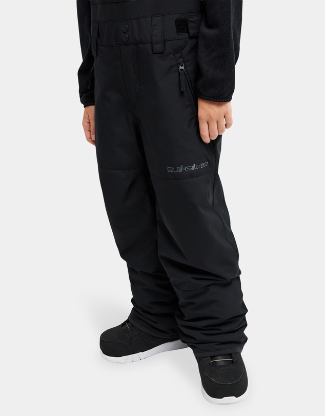 Quiksilver - Boys 8 to 16 Mash Up Bib Snow Pants