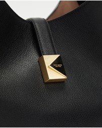 Kate Spade - Deco Pebbled Leather Medium Crossbody Tote
