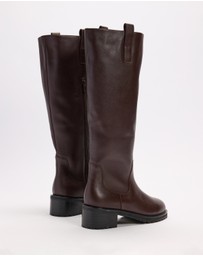 AERE - Leather Knee Boots