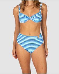 Baku Swimwear - Capri High Waist Cheeky Bikini Bottom