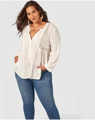 The Poetic Gypsy - Bridget Crochet Blouse