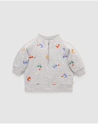 Purebaby - Dragon Embroidered Windcheater -Kids-Babies