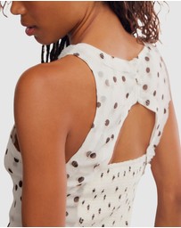 Free People - Raven Printed Mini Dress