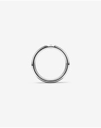 Michael Hill - 8mm Black Diamond Wedding Band in Tungsten