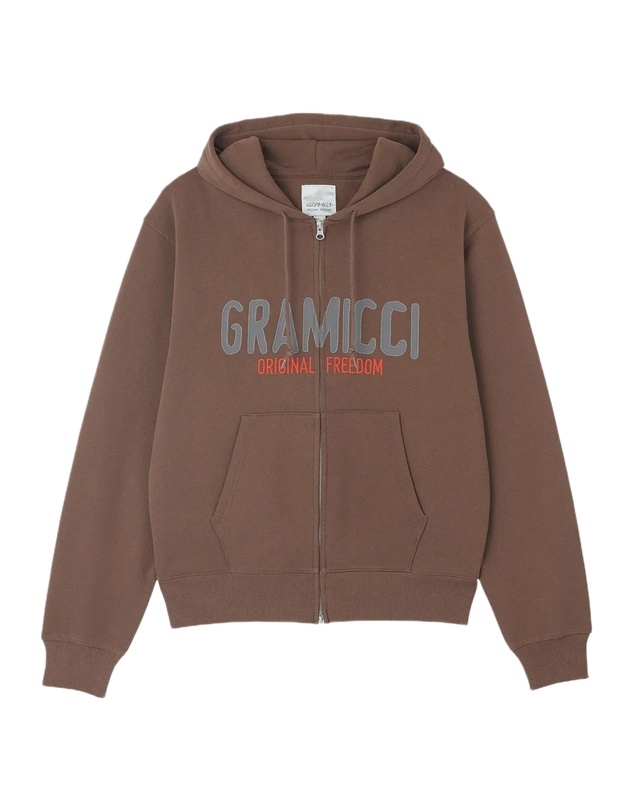 Gramicci - Spell Out Zip Hooded Sweatshirt
