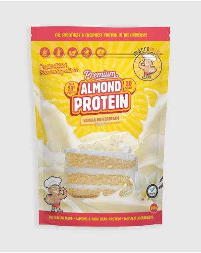 Macro Mike - Premium Almond Protein Vanilla Buttercream
