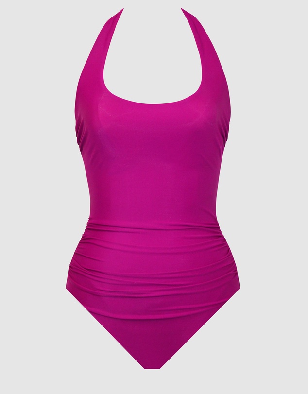 Miraclesuit Swimwear  - Rock Solid Utopia Wired Halter One-Piece Shaping Swimsuit