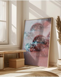 Olive et Oriel - Disco Mirage by Samantha Hearn Art Print