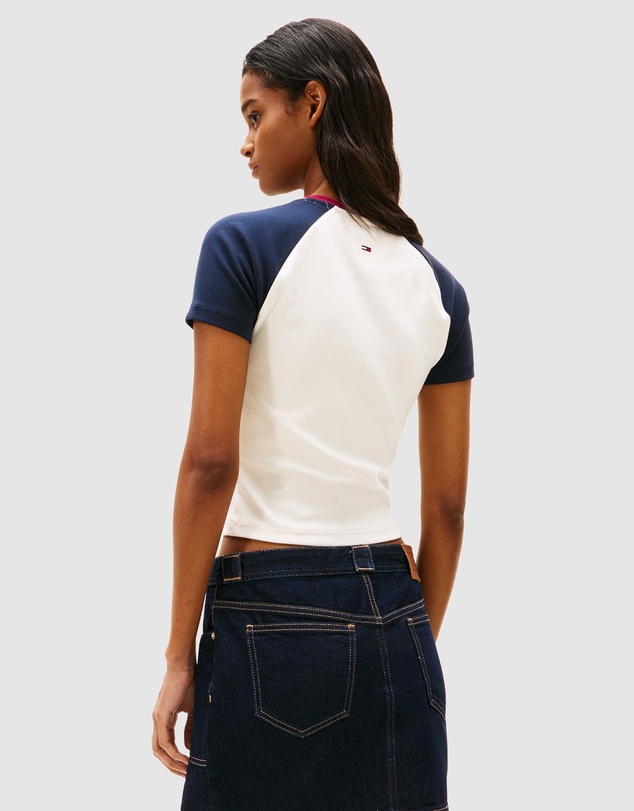 Tommy Jeans - Slim Shortsleeve Tommy Tee