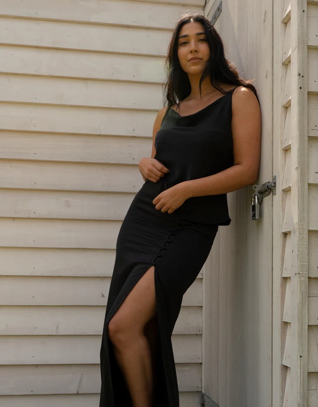 Lydan The Label - Button Maxi Skirt