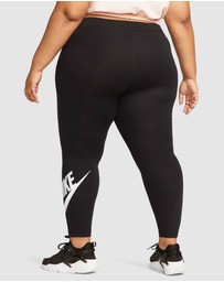 Nike - Plus Sportswear Classic Graphic High-Rise Tights