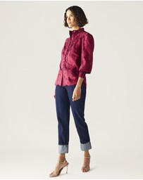 MOS The Label - Edith Lace Blouse