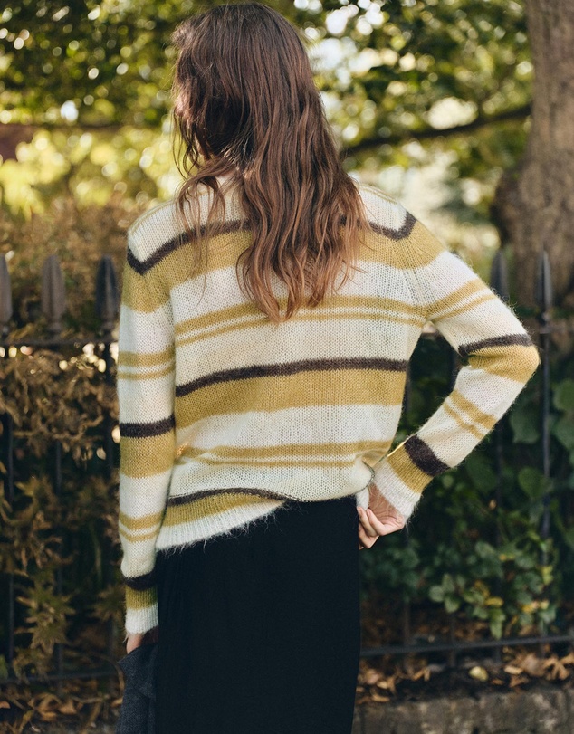 M.N.G - Semi-Transparent Alpaca Sweater