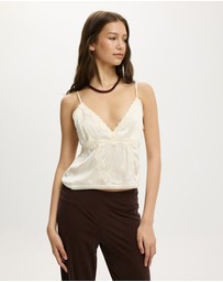 Cotton On - Satin Lace Cami
