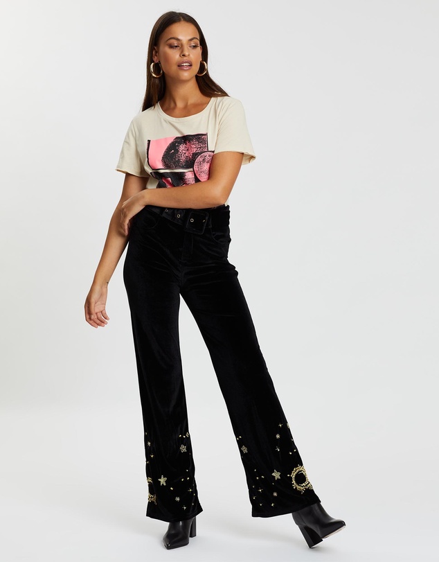 LENNI the label - Shadow Velvet Pants