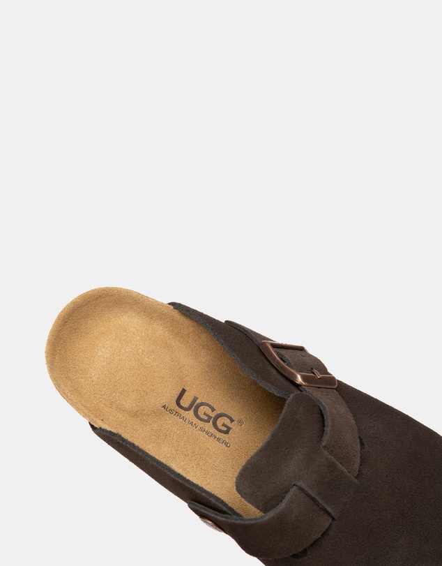 EVERAU - Australian Shepherd Ugg Berrin Cow Suede Upper Loafer Oxfords Flats