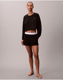 Calvin Klein - Logo Cotton Jersey Shorts