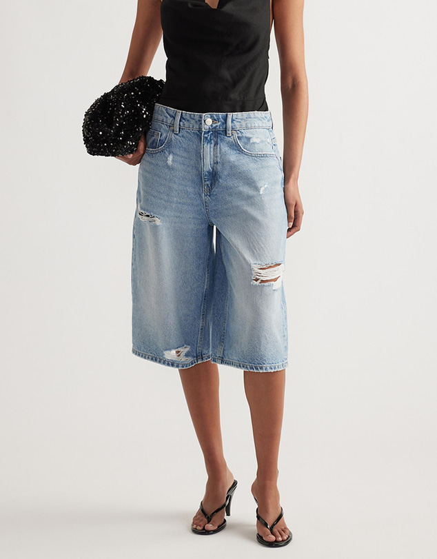 Decjuba - Corey Longline Denim Shorts