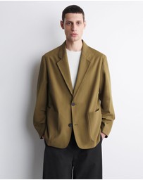 COS - Unstructured Cotton Blazer