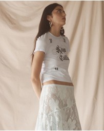 KINGA CSILLA - Lucky Eleven Baby Tee