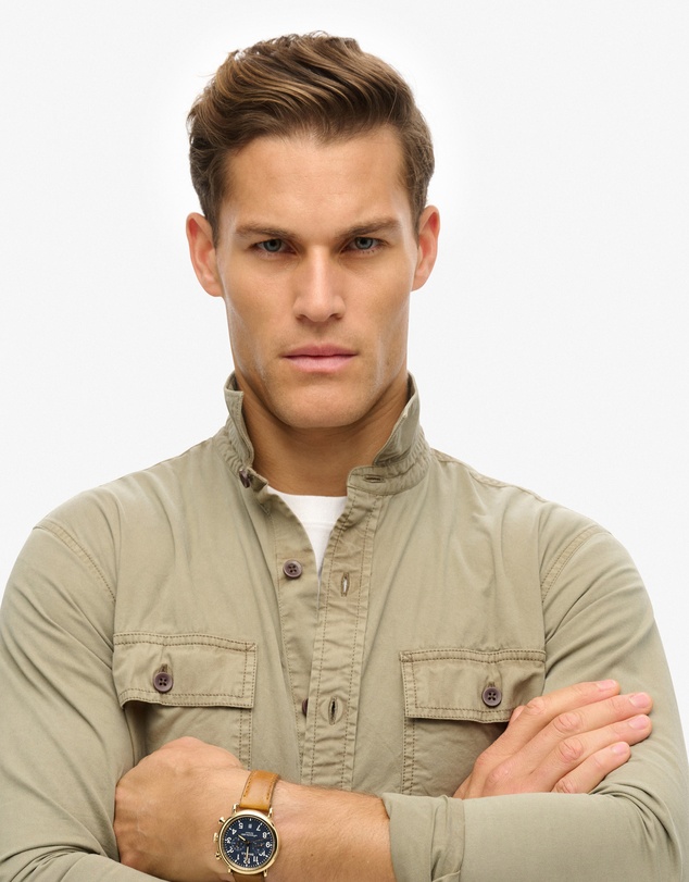 Superdry - Military Long Sleeve Shirt